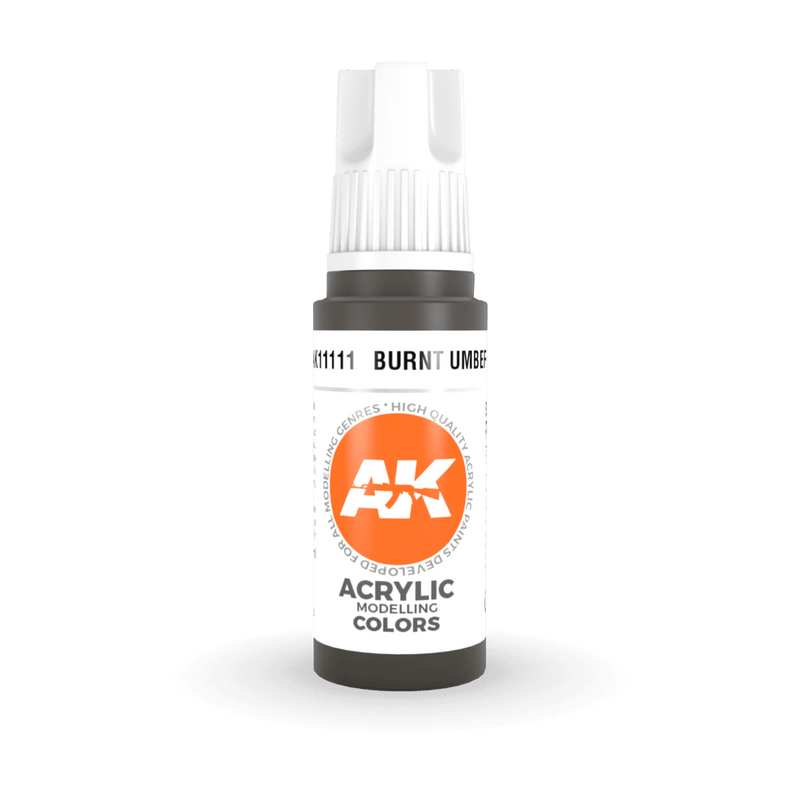 AK Interactive 3rd Gen Acrylic - Burnt Umber 17ml AK11111