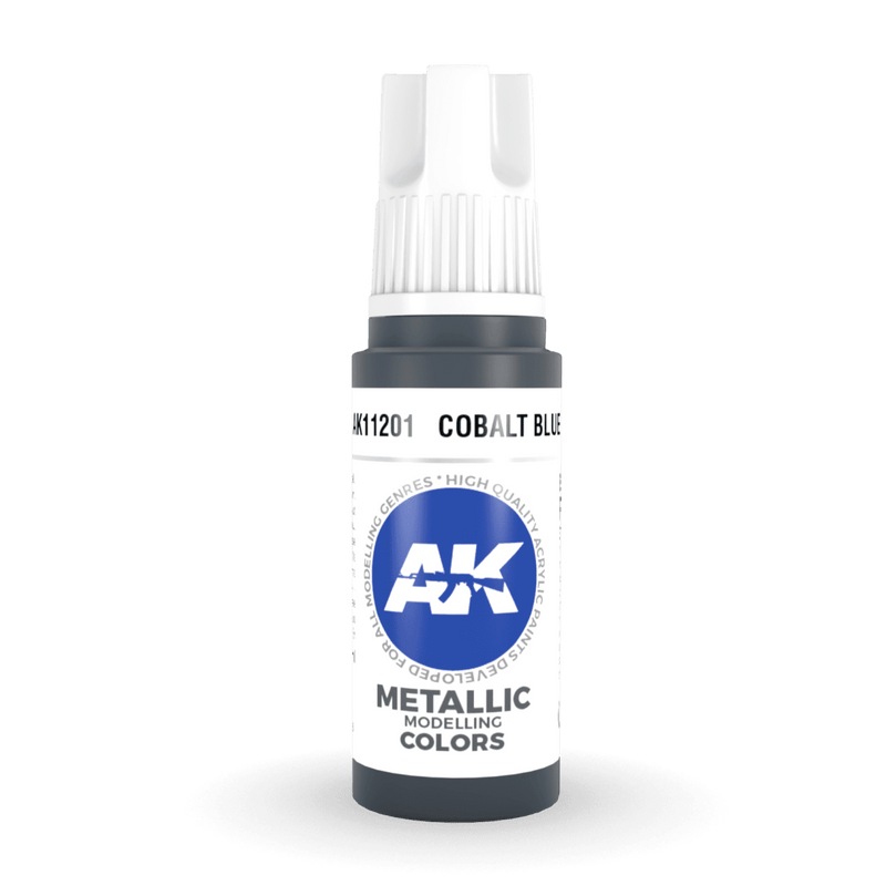 AK Interactive 3rd Gen Acrylic - Cobalt Blue 17ml AK11201