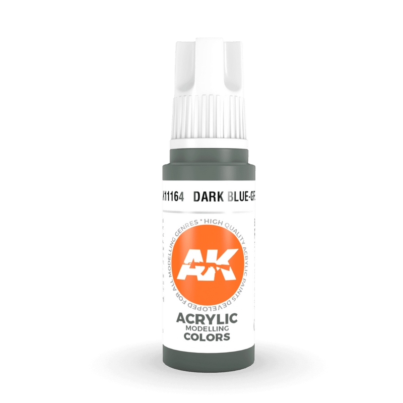 AK Interactive 3rd Gen Acrylic - Dark Blue-Grey 17ml AK11164