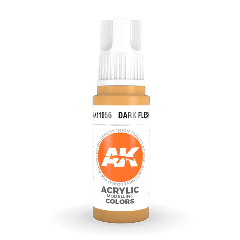 AK Interactive 3rd Gen Acrylic - Dark Flesh 17ml AK11056