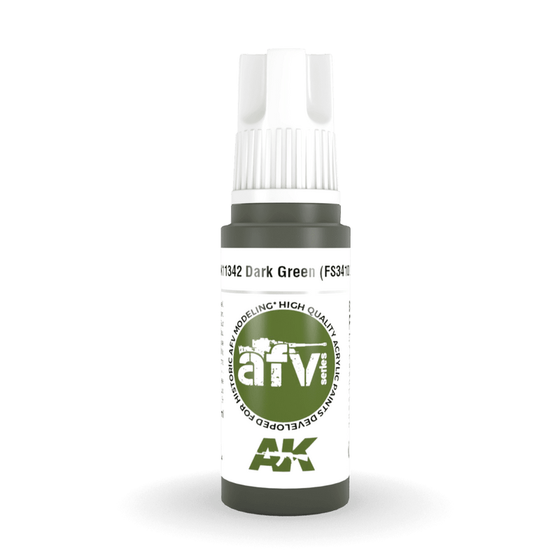 AK Interactive 3rd Gen Acrylic - Dark Green 17ml AK11342