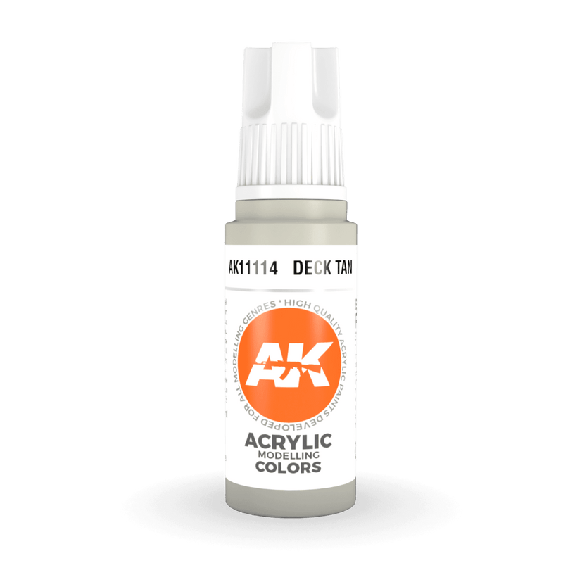 AK Interactive 3rd Gen Acrylic - Deck Tan 17ml AK11114