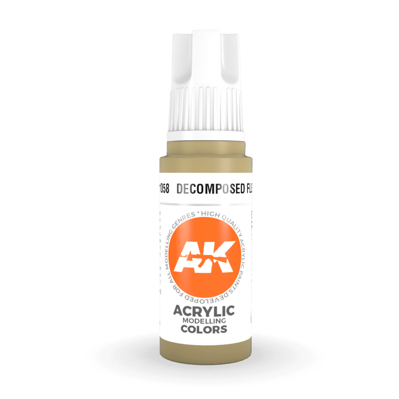 AK Interactive 3rd Gen Acrylic - Decomposed Flesh 17ml AK11058