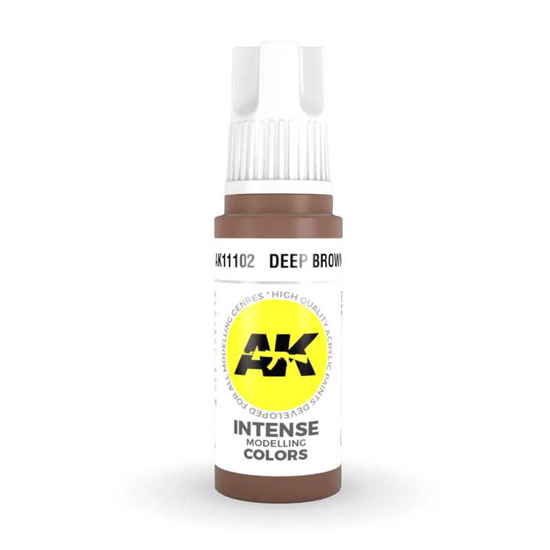AK Interactive 3rd Gen Acrylic - Deep Brown 17ml AK11102