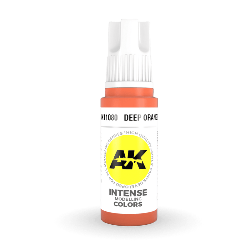 AK Interactive 3rd Gen Acrylic - Deep Orange 17ml AK11080