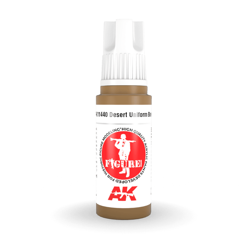 AK Interactive 3rd Gen Acrylic - Desert Uniform Base 17ml AK11440