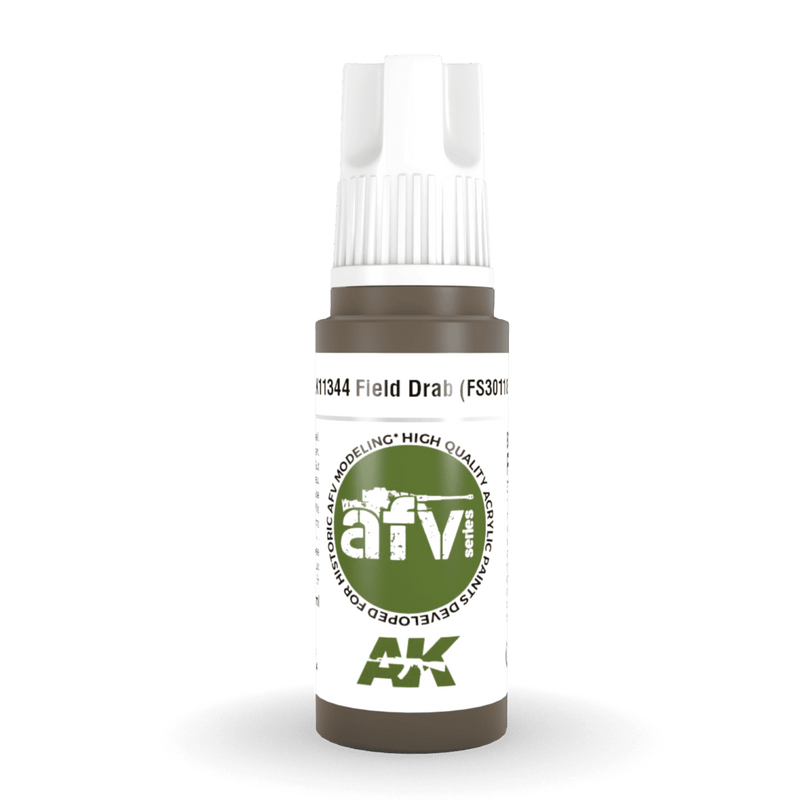 AK Interactive 3rd Gen Acrylic - Field Drab (FS30118) 17ml AK11344