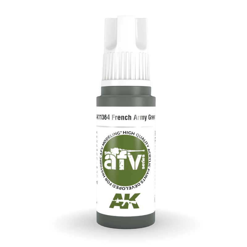 AK Interactive 3rd Gen Acrylic - French Army Green 17ml AK11364