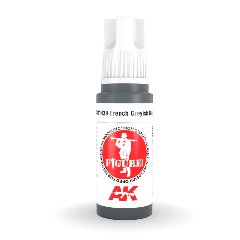 AK Interactive 3rd Gen Acrylic - French Greyish Blue 17ml AK11439