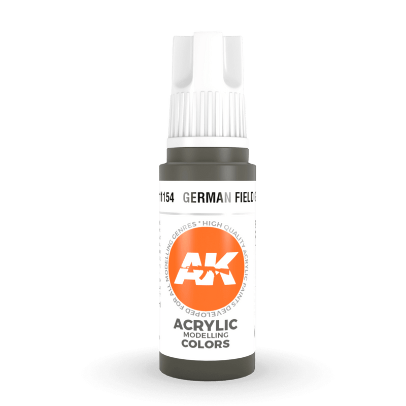 AK Interactive 3rd Gen Acrylic - German Field Grey 17ml AK11154