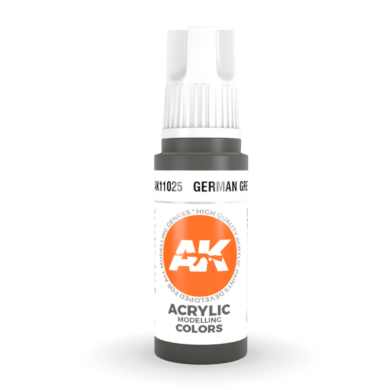 AK Interactive 3rd Gen Acrylic - German Grey 17ml AK11025