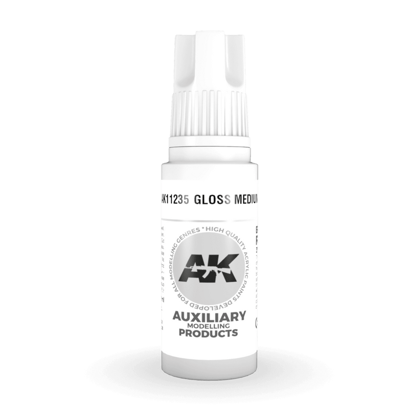AK Interactive 3rd Gen Acrylic - Gloss Medium 17ml AK11235