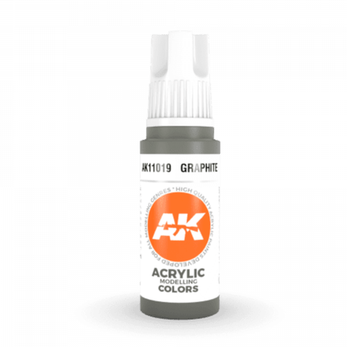 AK Interactive 3rd Gen Acrylic - Graphite 17ml AK11019