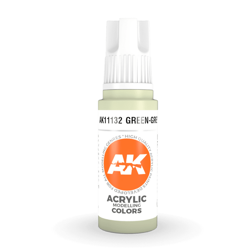 AK Interactive 3rd Gen Acrylic - Green-Grey 17ml AK11132