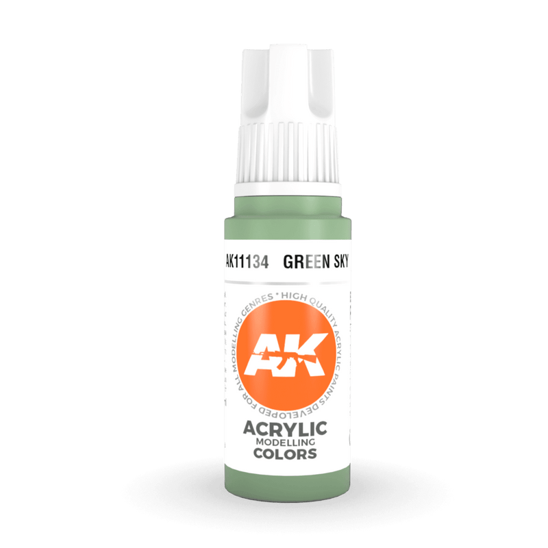 AK Interactive 3rd Gen Acrylic - Green Sky 17ml AK11134