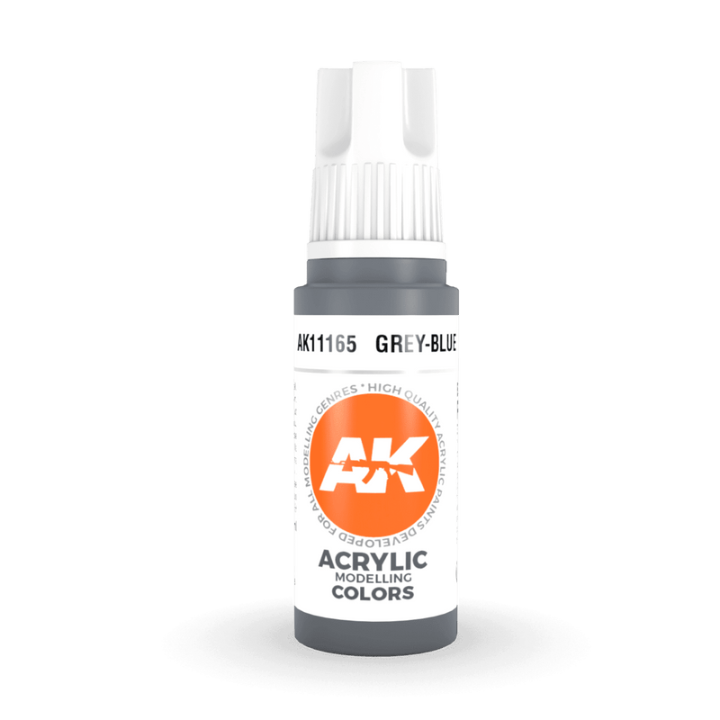 AK Interactive 3rd Gen Acrylic - Grey-Blue 17ml AK11165