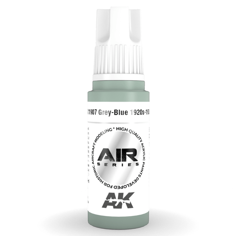 AK Interactive 3rd Gen Acrylic Grey-Blue 1920s-1930s AK11907