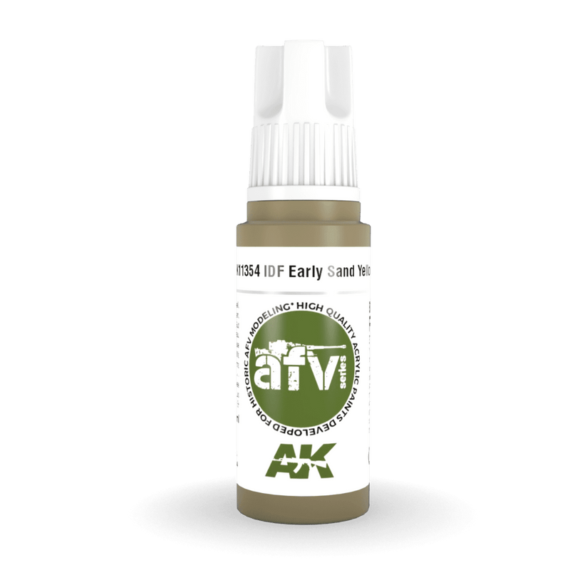 AK Interactive 3rd Gen Acrylic - IDF Early Sand Yellow 17ml AK11354