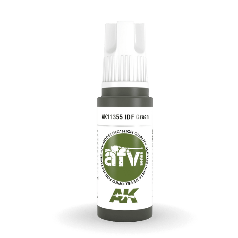 AK Interactive 3rd Gen Acrylic - IDF Green 17ml AK11355