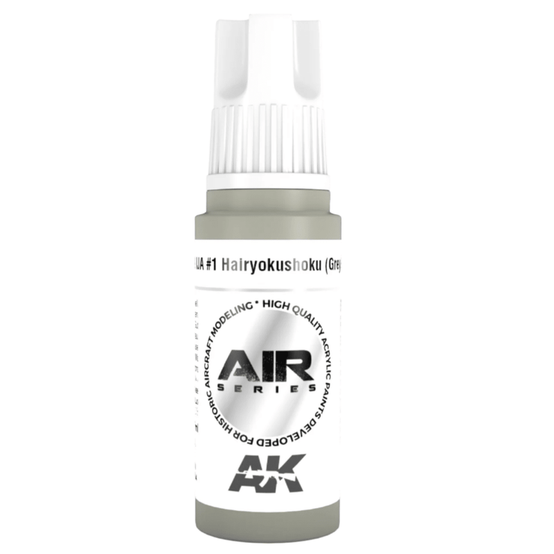 AK Interactive 3rd Gen Acrylic IJA #1 Hairyokushoku (Grey-Green) AK11899