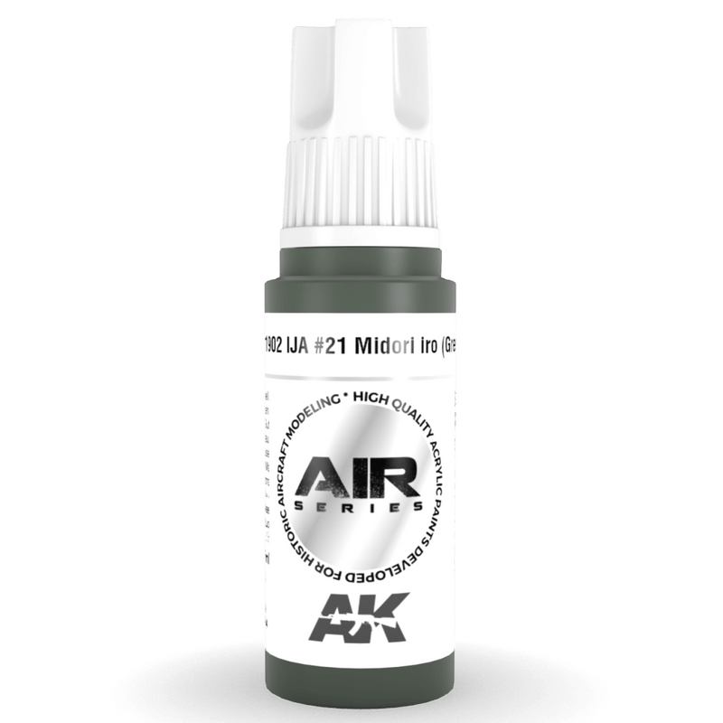 AK Interactive 3rd Gen Acrylic IJA #21 Midori iro (Green) AK11902