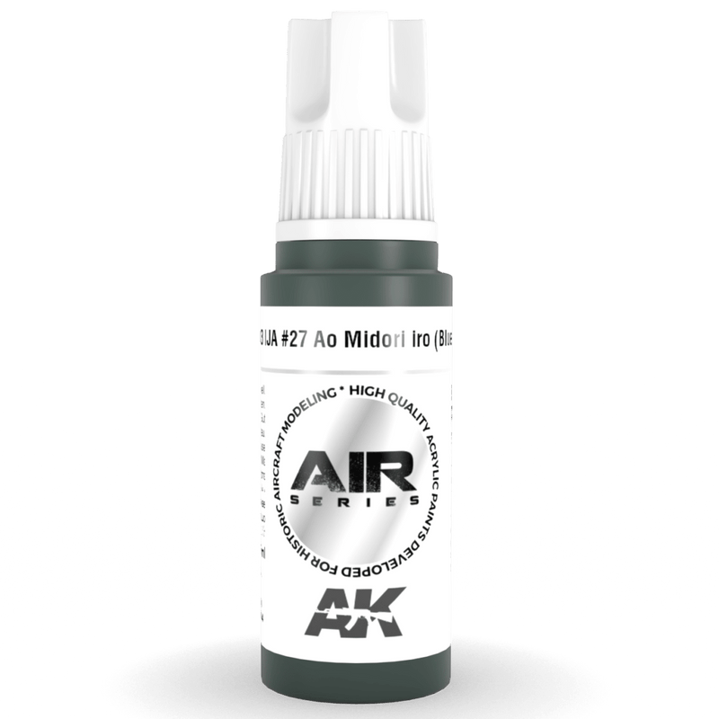 AK Interactive 3rd Gen Acrylic IJA #27 Ao Midori iro (Blue-Green) AK11903