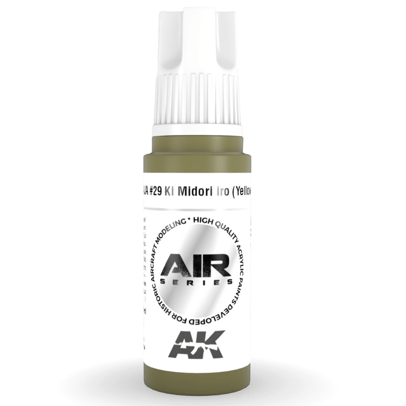 AK Interactive 3rd Gen Acrylic IJA #29 Ki Midori iro (Yellow-Green) AK11904