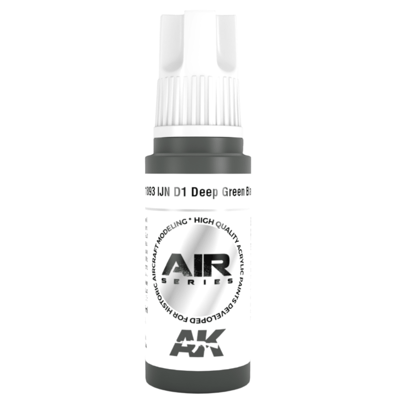 AK Interactive 3rd Gen Acrylic IJN D1 Deep Green Black AK11893