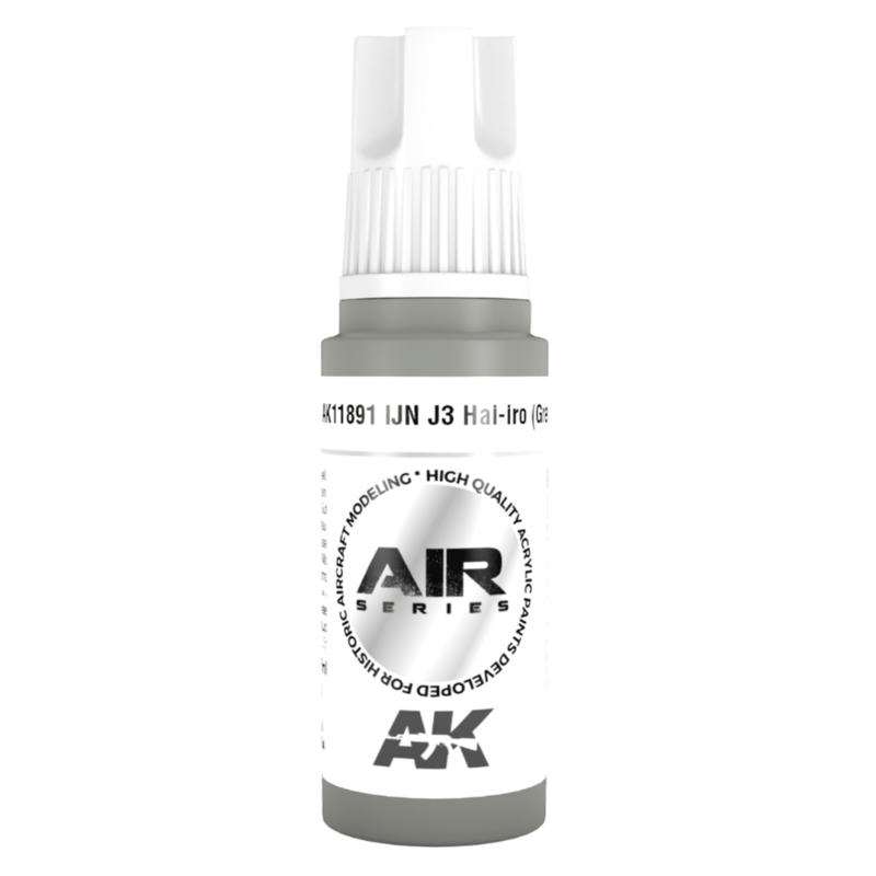 AK Interactive 3rd Gen Acrylic IJN J3 Hai-iro (Grey) AK11891