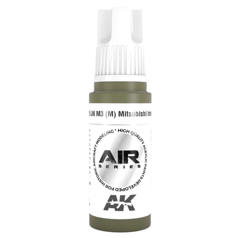 AK Interactive 3rd Gen Acrylic IJN M3 (M) Mitsubishi Interior Green AK11896
