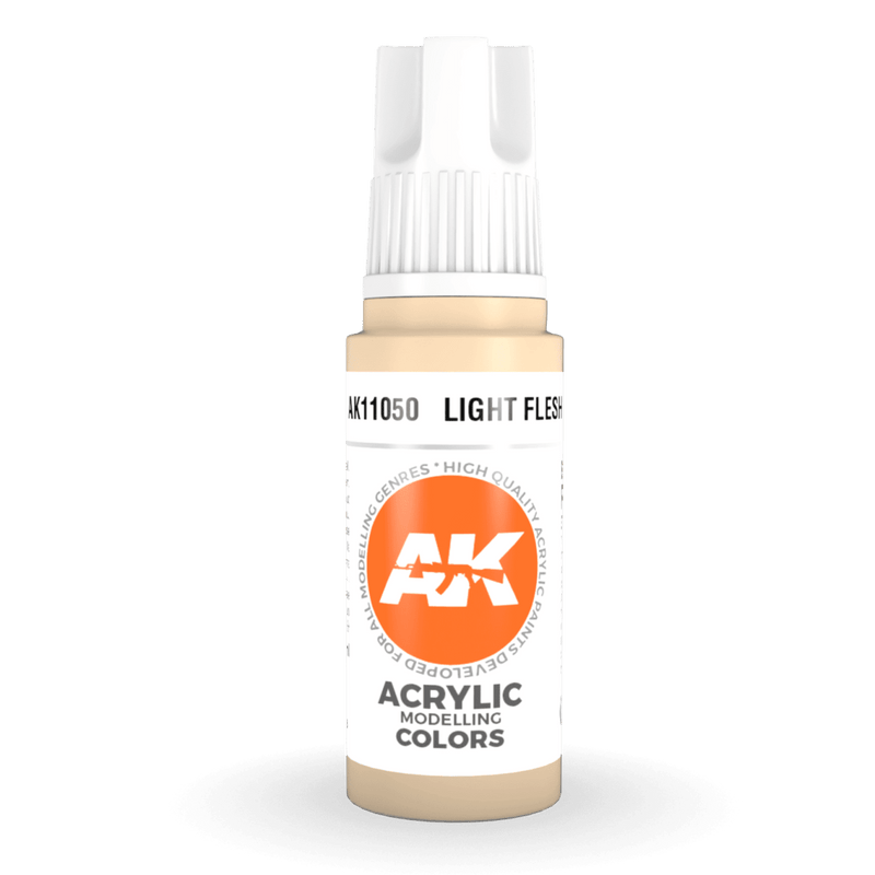 AK Interactive 3rd Gen Acrylic - Light Flesh 17ml AK11050