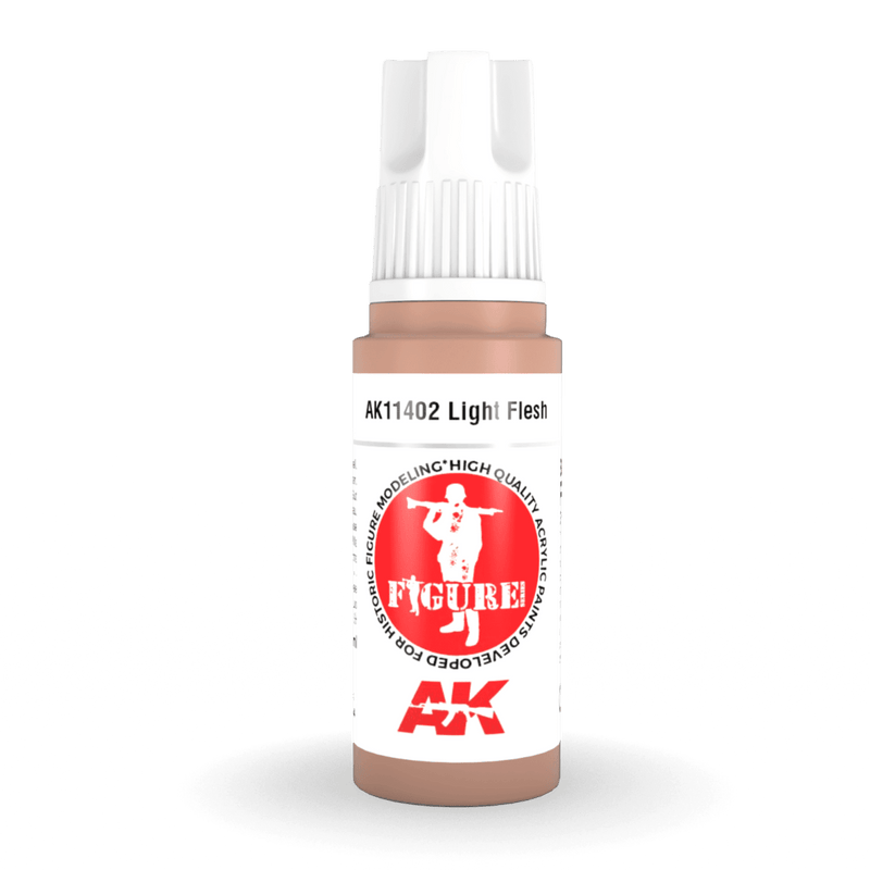 AK Interactive 3rd Gen Acrylic - Light Flesh 17ml AK11402