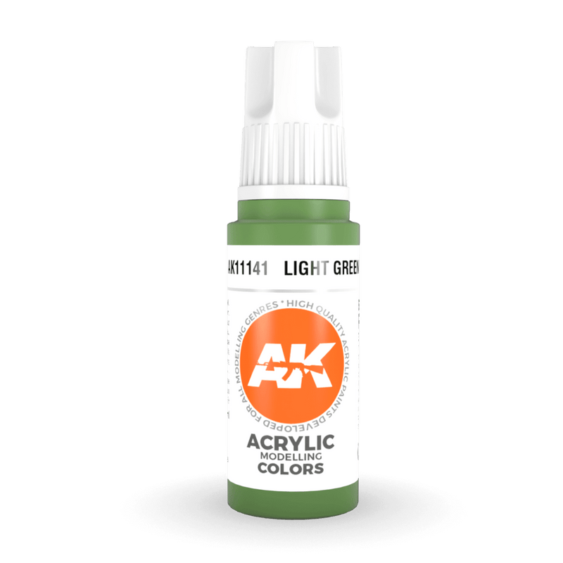 AK Interactive 3rd Gen Acrylic - Light Green 17ml AK11141