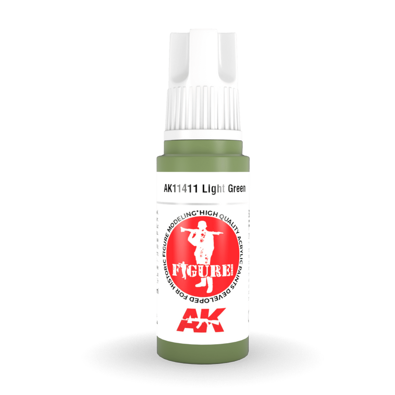 AK Interactive 3rd Gen Acrylic - Light Green 17ml AK11411