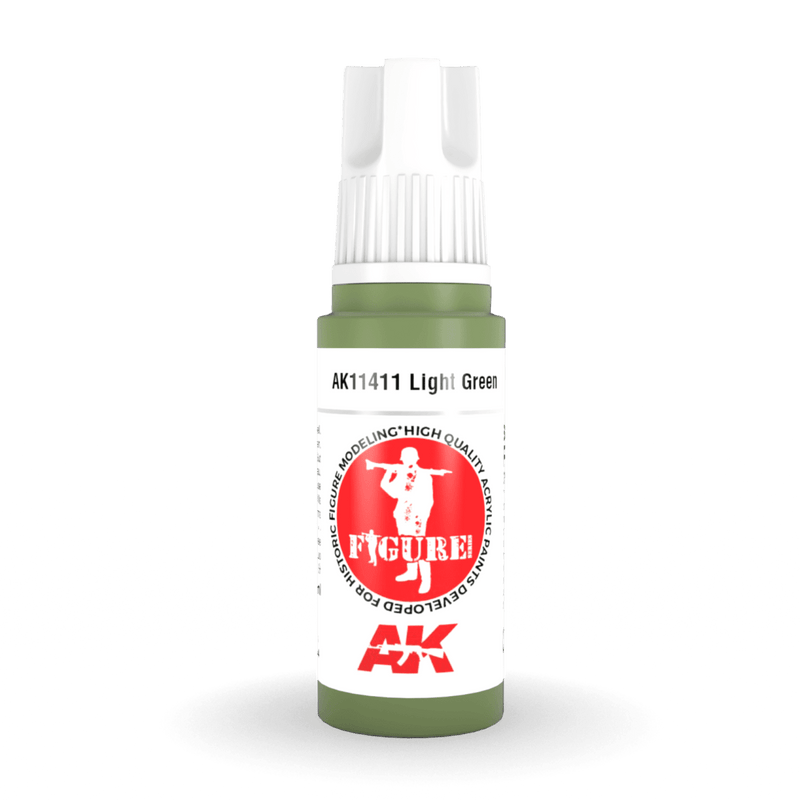 AK Interactive 3rd Gen Acrylic - Light Green 17ml (AK11411)