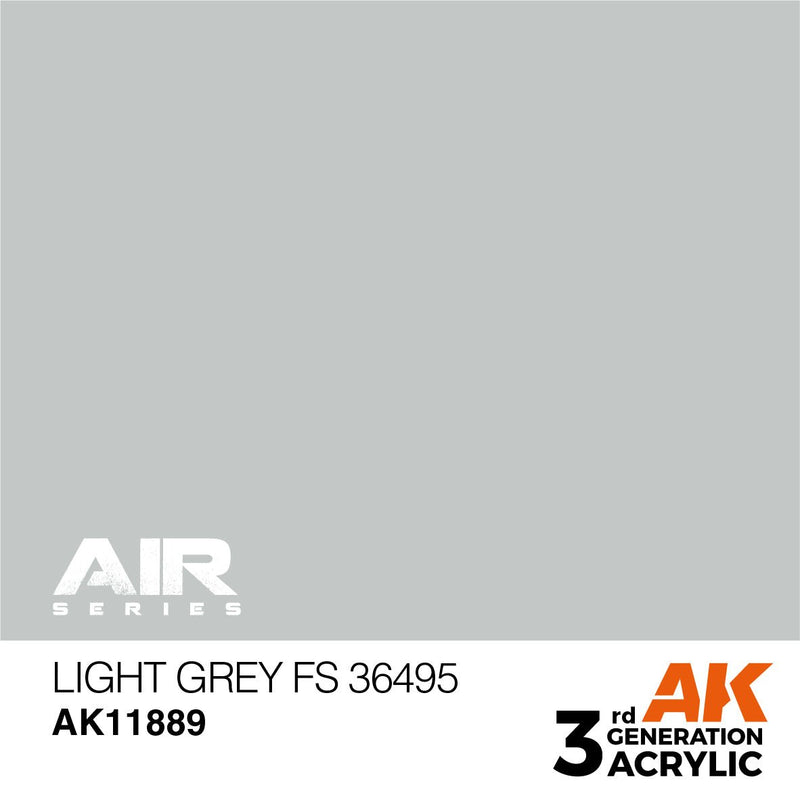 AK Interactive 3rd Gen Acrylic Light Grey FS 36495 AK11889