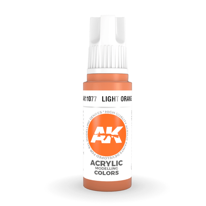 AK Interactive 3rd Gen Acrylic - Light Orange 17ml AK11077