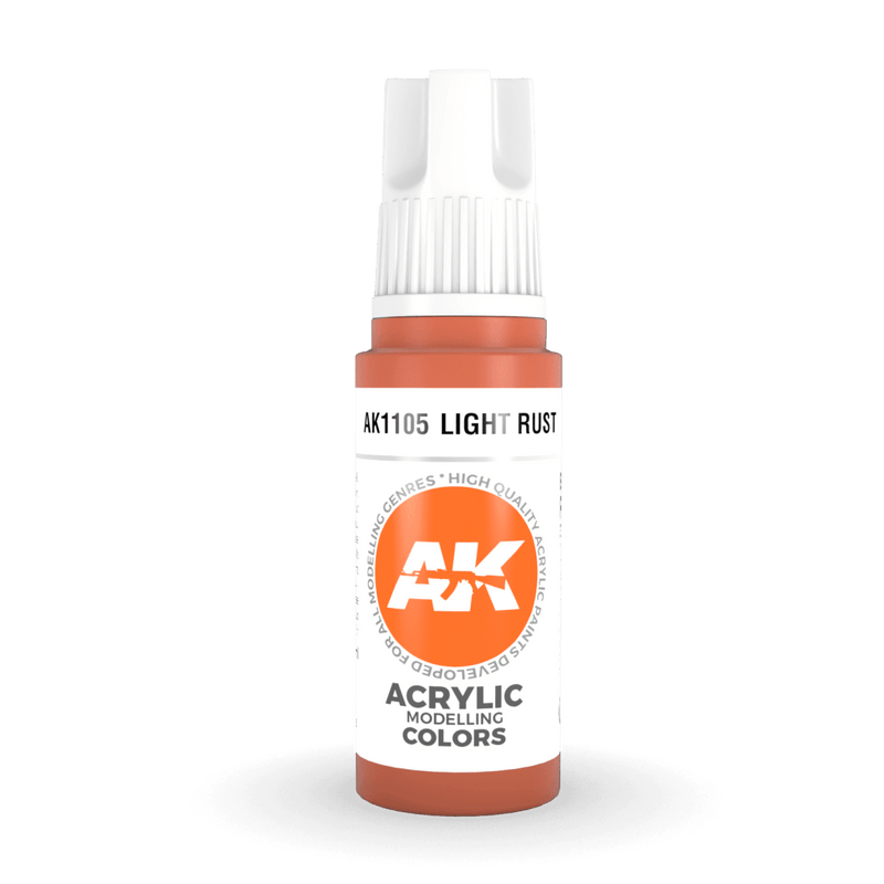 AK Interactive 3rd Gen Acrylic - Light Rust 17ml AK11105