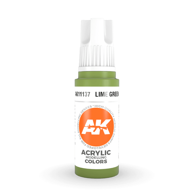 AK Interactive 3rd Gen Acrylic - Lime Green 17ml AK11137