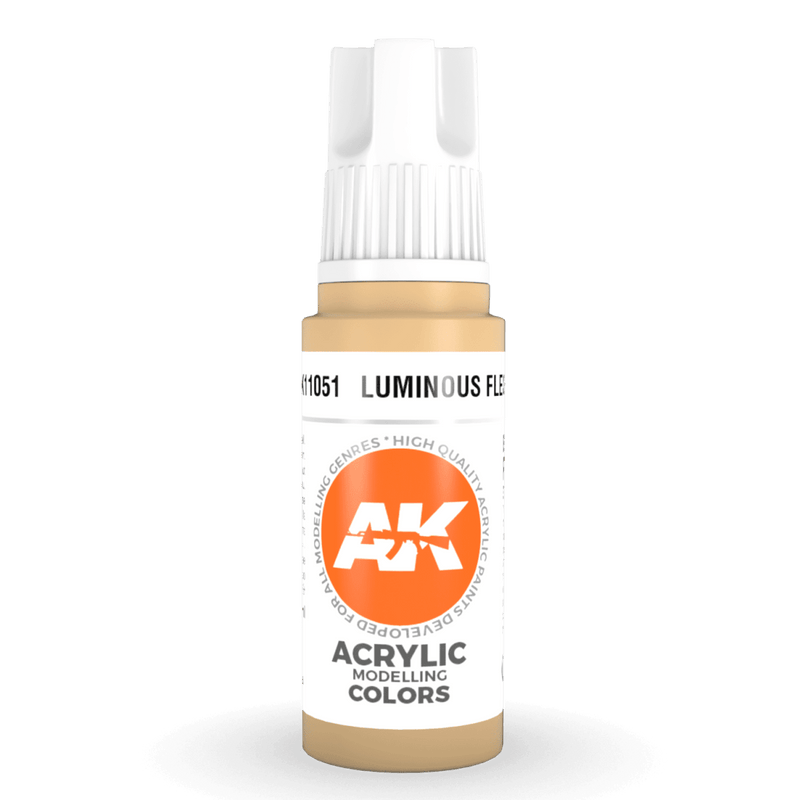 AK Interactive 3rd Gen Acrylic - Luminous Flesh 17ml AK11051