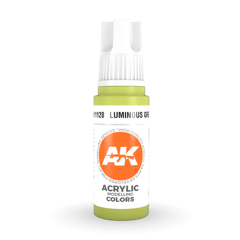 AK Interactive 3rd Gen Acrylic - Luminous Green 17ml AK11128