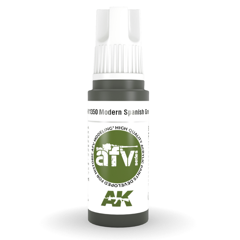 AK Interactive 3rd Gen Acrylic - Modern Spanish Green 17ml AK11350