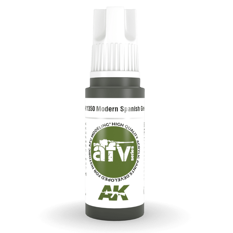 AK Interactive 3rd Gen Acrylic - Modern Spanish Green 17ml (AK11350)