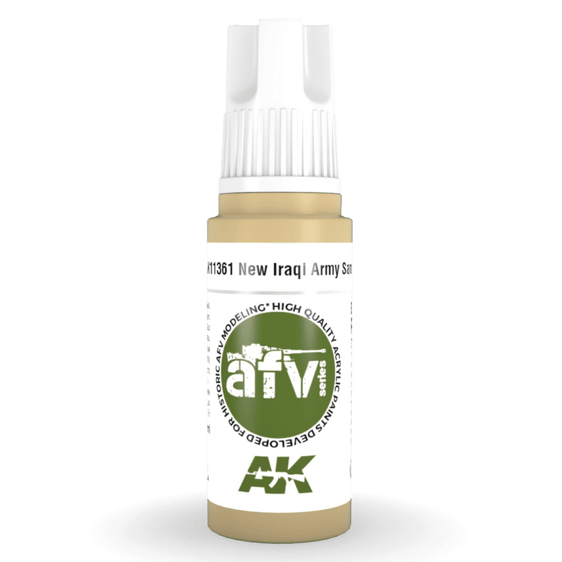 AK Interactive 3rd Gen Acrylic - New Iraqi Army Sand 17ml AK11361