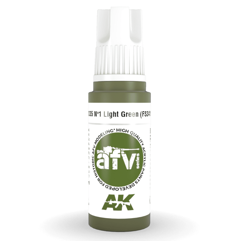 AK Interactive 3rd Gen Acrylic - Nº1 Light Green (FS34151) 17ml (AK11335)