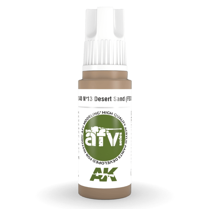 AK Interactive 3rd Gen Acrylic - Nº13 Desert Sand (FS30279) 17ml (AK11340)