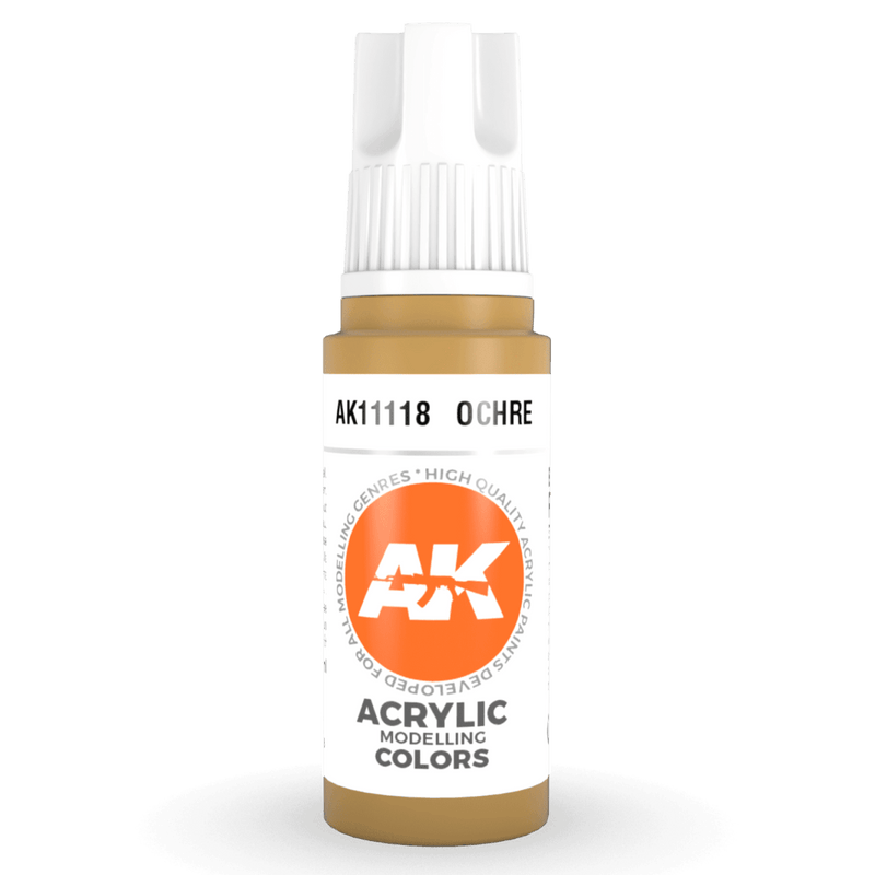 AK Interactive 3rd Gen Acrylic - Ocher 17ml AK11118