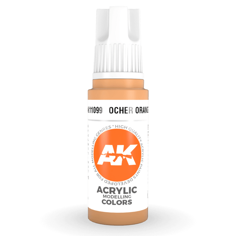 AK Interactive 3rd Gen Acrylic - Ocher Orange 17ml AK11099