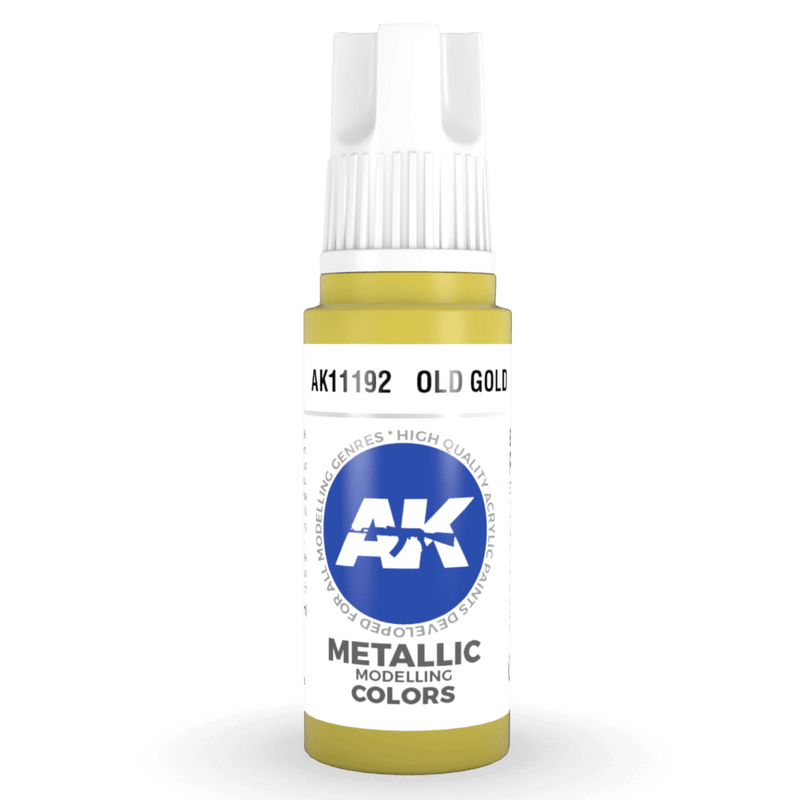 AK Interactive 3rd Gen Acrylic - Old Gold 17ml AK11192