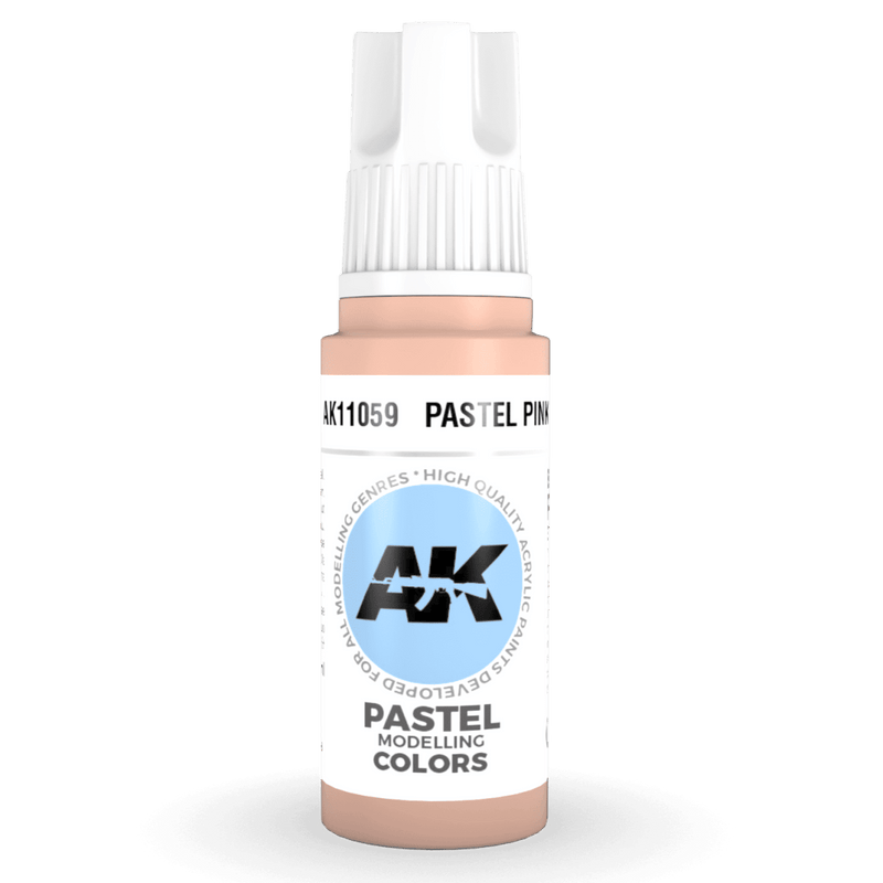 AK Interactive 3rd Gen Acrylic - Pastel Pink 17ml AK11059